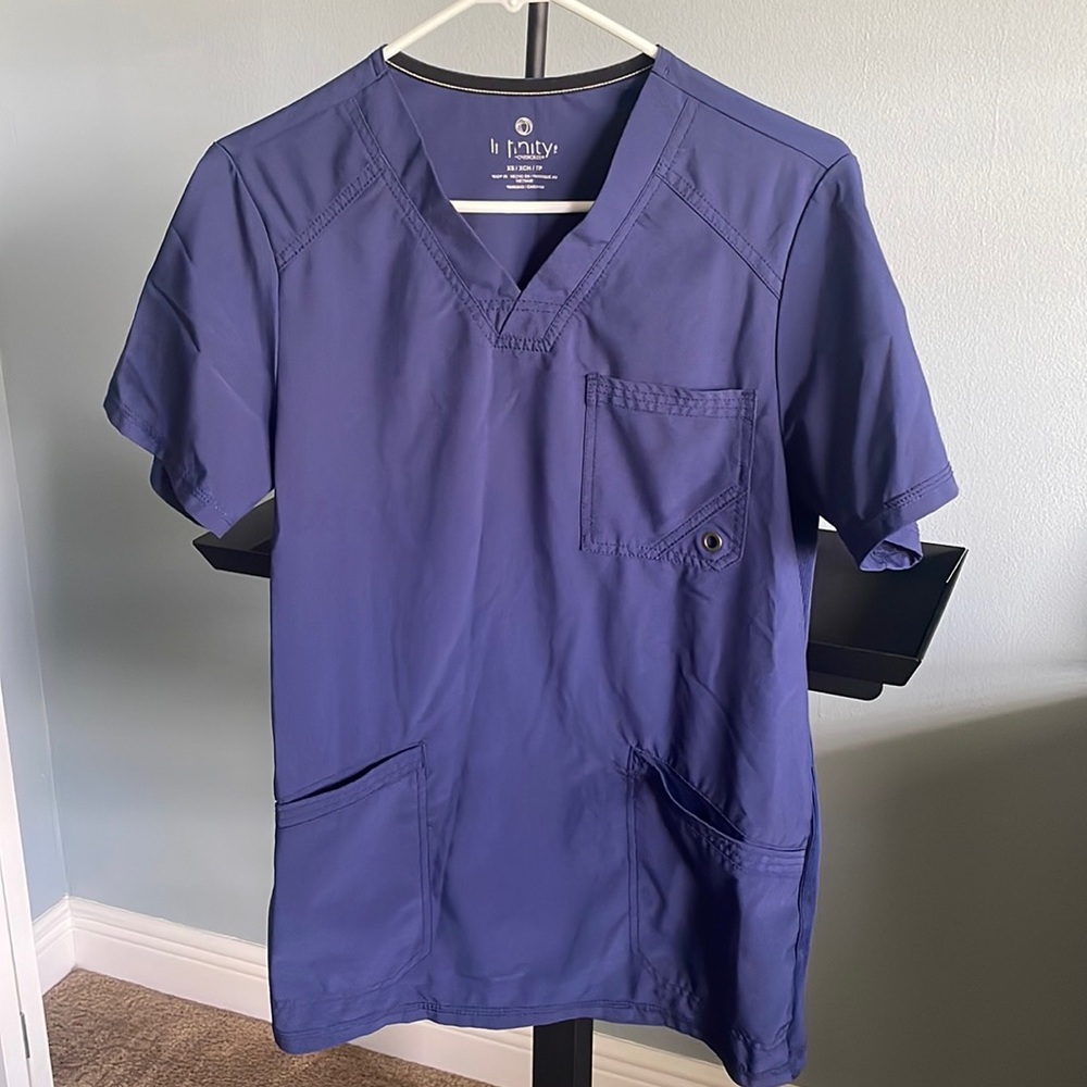 Cherokee Infinity Style Mens Scrub Shirt